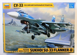 ZVEZDA 1/72 7297 SUKHOI Su-33 FLANKER D