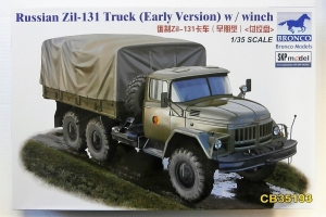 BRONCO 1/35 35193 RUSSIAN ZIL-131 TRUCK  EARLY VERSION  WITH WINCH