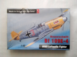 HOBBYCRAFT 1/48 1570 MESSERSCHMITT Bf 109 E-4