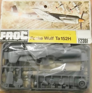 FROG 1/72 F236F FOCKE WULF Ta 152H