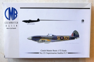 CZECH MASTER RESIN 1/72 121 SUPERMARINE SEAFIRE F.17