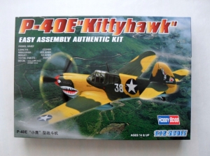 HOBBYBOSS 1/72 80250 P-40E KITTYHAWK EASY ASSEMBLY