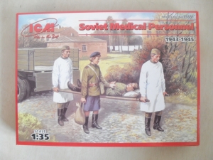 ICM 1/35 35551 SOVIET MEDICAL PERSONNEL 1943-45