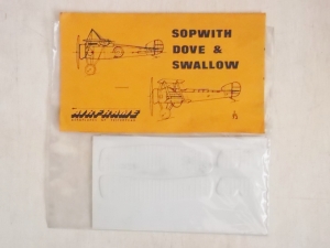 AIRFRAME 1/72 SOPWITH DOVE   SWALLOW conversion