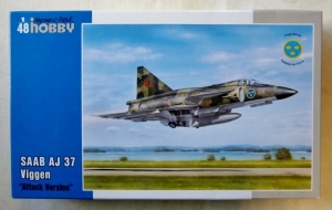 SPECIAL HOBBY 1/48 48148 SAAB AJ37 VIGGEN ATTACK VERSION