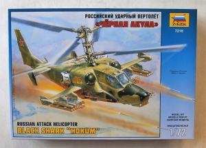 ZVEZDA 1/72 7216 BLACK SHARK HOKUM