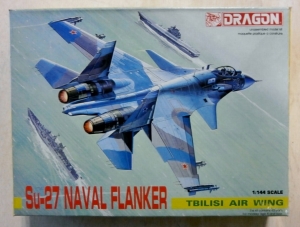 DRAGON 1/144 4542 Su-27 NAVAL FLANKER TBILISI AIR WING