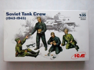 ICM 1/35 35351 SOVIET TANK CREW 1943-1945