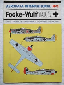 AERODATA INTERNATIONALS  01. FOCKE-WULF Fw 190A
