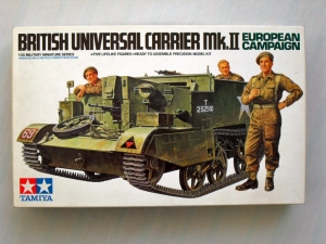 TAMIYA 1/35 35175 UNIVERSAL CARRIER Mk.II EUROPEAN CAMPAIGN