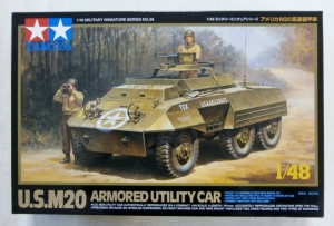 TAMIYA 1/48 32556 US M20 ARMORED UTILITY CAR