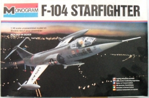 MONOGRAM 1/48 5409 F-104 STARFIGHTER