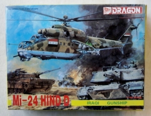 DRAGON 1/144 4543 Mi-24 HIND D IRAQI GUNSHIP