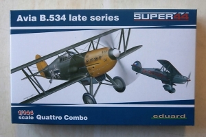EDUARD 1/144 4452 AVIA B.534 LATE SERIES QUATTRO COMBO