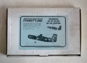 RAREPLANE 1/72 GRUMMAN AF-2S KILLER AF-2W HUNTER