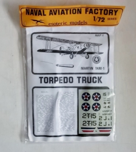 ESOTERIC 1/72 NAF-1 MARTIN T4M-1 TORPEDO TRUCK