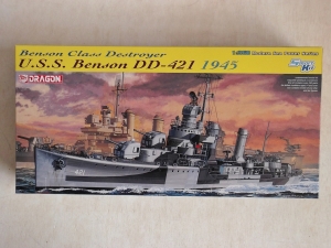 DRAGON 1/350 1032 U.S.S. BENSON DD-421 1945