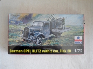 ESCI 1/72 8052 OPEL BLITZ WITH 2cm FLAK 38