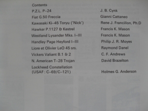 CHEAP BOOKS  ZB099 A SELECTION OF INTERNATIONAL AIRCRAFT FROM PROFILE FLYPAST-2