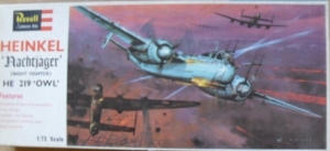REVELL 1/72 H112 HEINKEL He 219 NACHTJAGER OWL