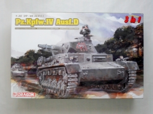 DRAGON 1/35 6265 Pz.Kpfw.IV Ausf.D 3 IN 1