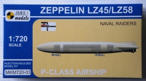 MARK I MODELS 1/720 72003 ZEPPELIN LZ45/LZ58 NAVAL RAIDERS