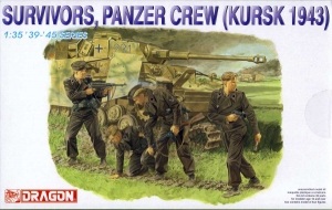 DRAGON 1/35 6129 PANZER CREW SURVIVORS KURSK 1943