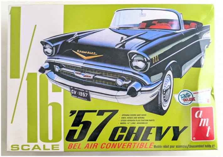 AMT 1/16 1159 57 CHEVY BEL AIR CONVERTIBLE