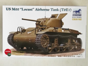 BRONCO 1/35 35162 US M22 LOCUST AIRBORNE TANK  T9E1 