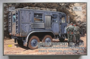 IBG MODELS 1/35 35004 EINHEITSDIESEL Kfz.61 HEAVY TELEPHONE EXCHANGE VAN