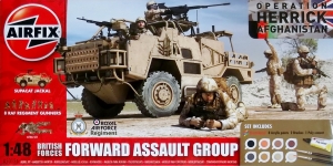 AIRFIX 1/48 50124 BRITISH FORCES FORWARD ASSAULT GROUP GIFT SET