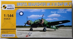 MARK I MODELS 1/144 14451 BRISTOL BEAUFIGHTER Mk.X/XI/DAP Mk.21