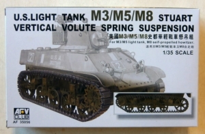 AFV CLUB 1/35 35056 US LIGHT TANK VERTICAL VOLUTE SPRING SUSPENSION M3/M5/M8