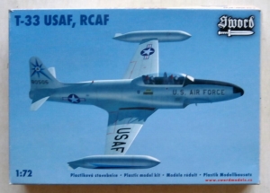 SWORD 1/72 72027 T-33 USAF RCAF