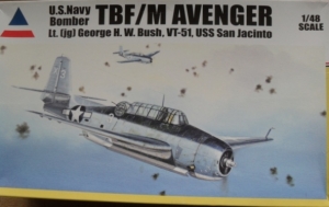 ACCURATE MINIATURES 1/48 480120 TBF/M AVENGER GEORGE BUSH