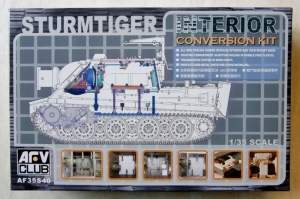 AFV CLUB 1/35 35S40 STURMTIGER INTERIOR CONVERSION KIT
