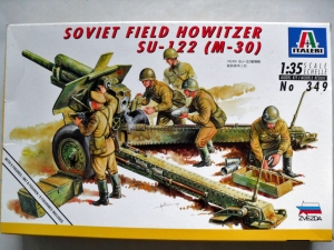 ITALERI 1/35 349 SOVIET FIELD HOWITZER SU-122 FIELD  M-30 
