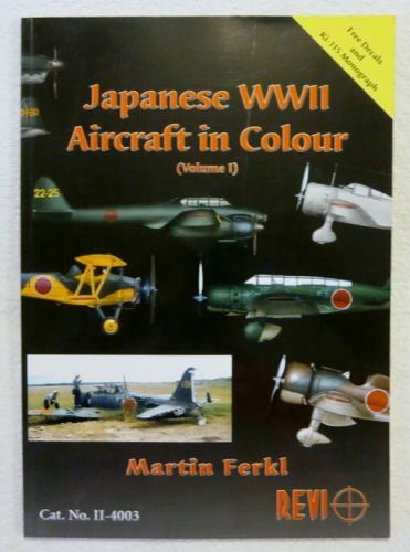 CHEAP BOOKS  ZB2078 JAPANESE WWII AIRCRAFT IN COLOUR VOL 1