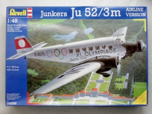 REVELL 1/48 04558 JUNKERS Ju 52/3M AIRLINE VERSION