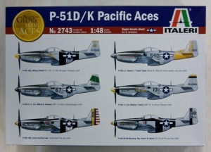 ITALERI  1/48 2743 P-51D/K PACIFIC ACES