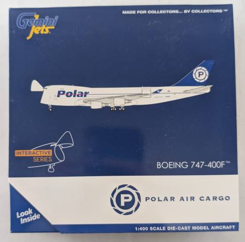 GEMINI JETS 1/400 2013 POLAR AIR CARGO BOEING 747-400F