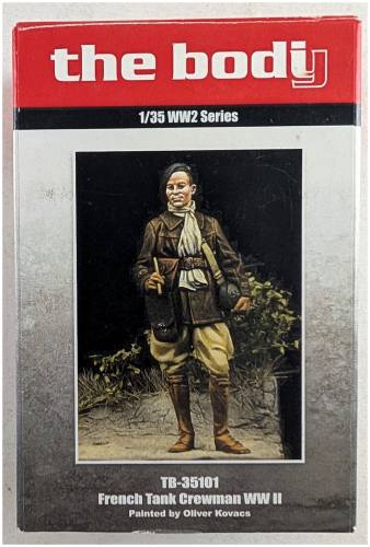 BODI MODELS 1/35 TB-35101 FRENCH TANK CREWMAN WW II
