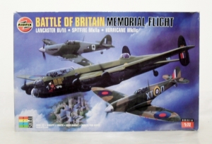 AIRFIX MODELS 1/72 10999 BATTLE OF BRITAIN MEMORIAL FLIGHT 50th ANNIVERSARY