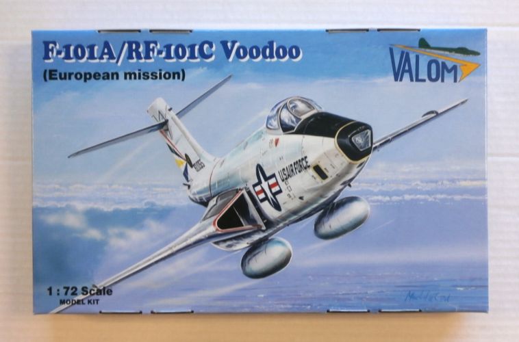 VALOM 1/72 72119 F-101A/RF-101C VOODOO  EUROPEAN MISSION 