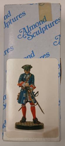 ALMOND SCULPTURES  FUSILIER OF THE GARDES FRANCAIS 1720
