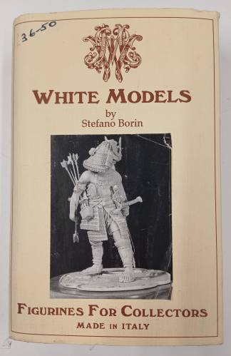 WHITE MODELS  90/0003 SAMURAI HALF ARMOURED 90mm