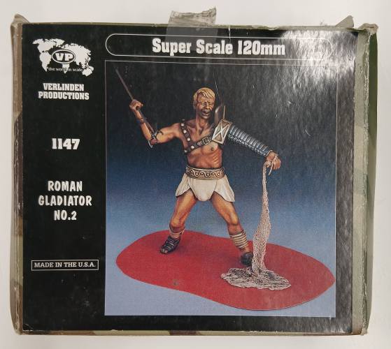 VERLINDEN PRODUCTIONS 120MM 1147 ROMAN GLADIATOR NO.2