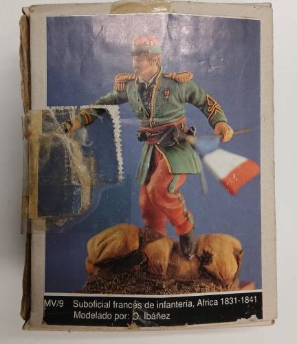 BENEITO MINIATURES   MV9 FRENCH INFANTRY SUB OFFICER AFRICA 1831-1841