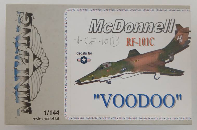 MINIWINGS 1/144 052 MCDONNELL RF-101C VOODOO