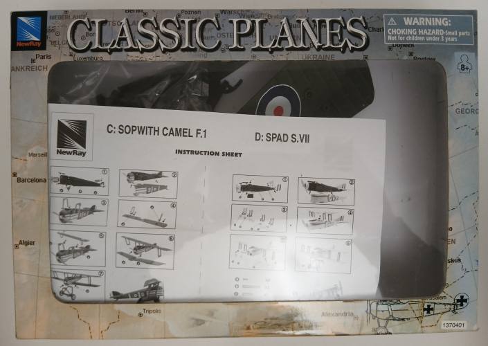 NEWRAY  CLASSIC PLANES SOPWITH CAMEL F.1